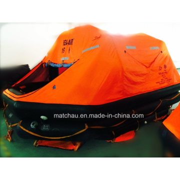 Solas Marine30 Man Throw Overbord Inflatable Life Raft